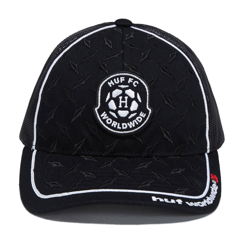HUF Diamond Plate Trucker Hat - Black