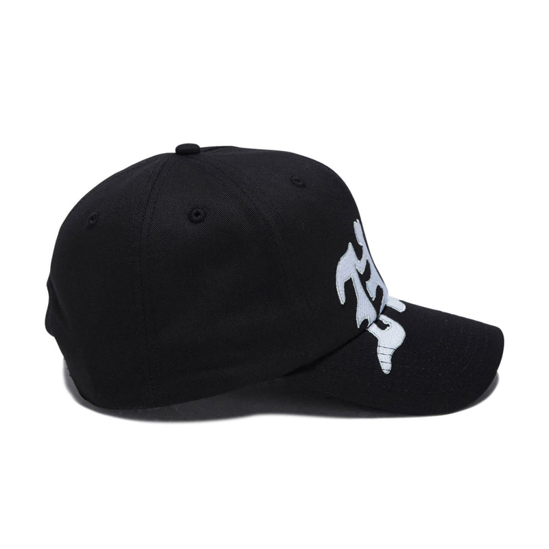 HUF Noble 6 Panel Snapback Hat - Black
