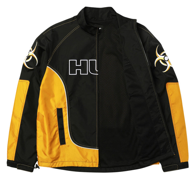 HUF Sector Jacket - Black/Yellow