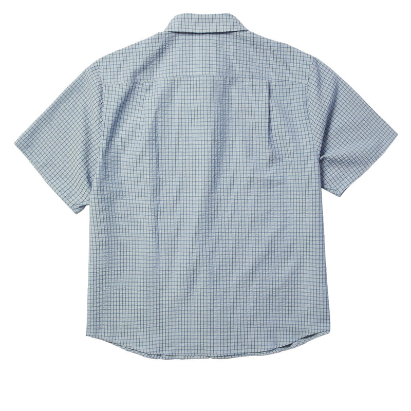 HUF Stuck On You Plaid Shirt - Ice Blue