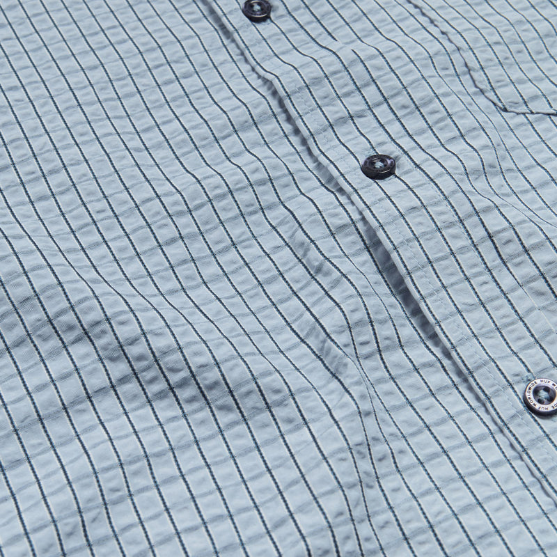 HUF Stuck On You Plaid Shirt - Ice Blue