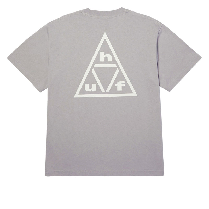 HUF Triple Triangle T-Shirt - Lilac Chalk/White
