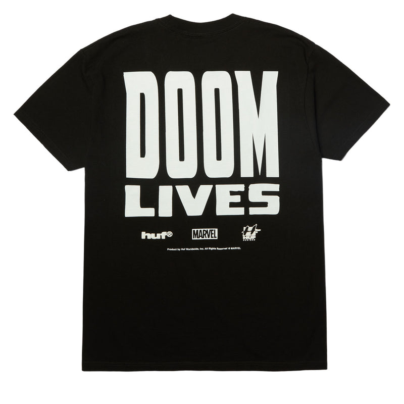 HUF x Marvel Doom Lives T-Shirt - Black