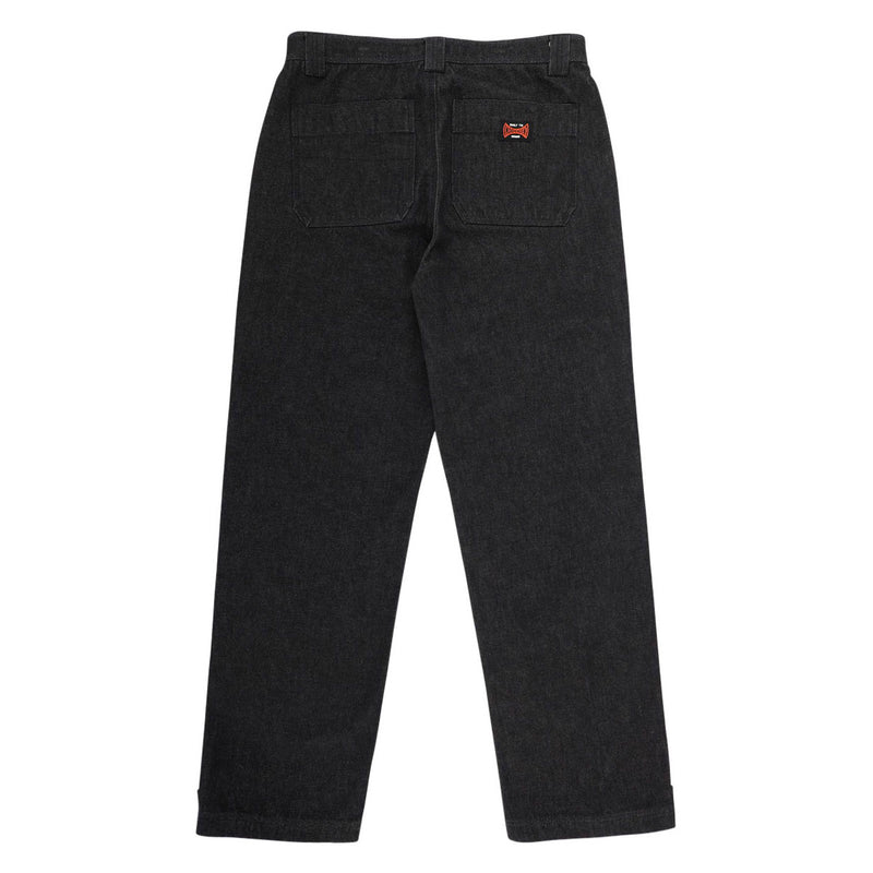 Independent Built To Grind Double Knee Jeans - Black Denim