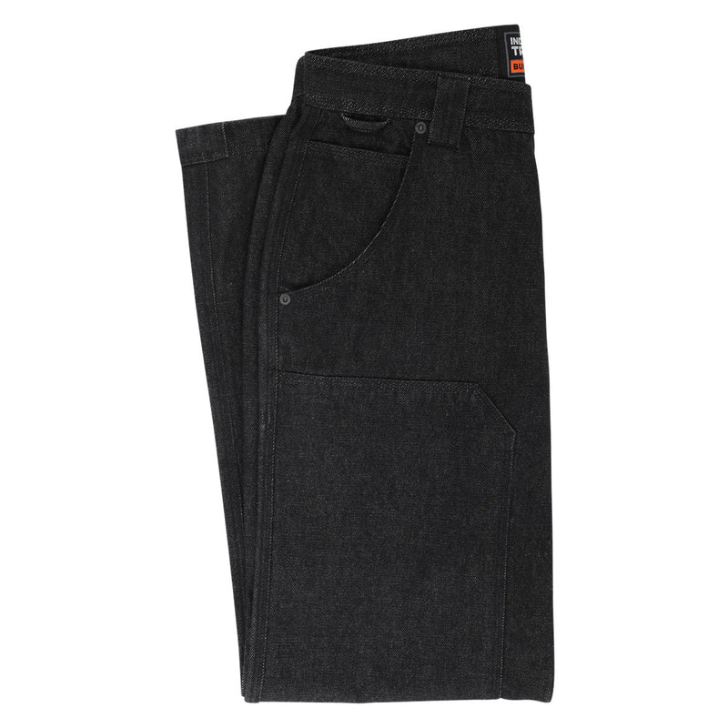 Independent Built To Grind Double Knee Jeans - Black Denim