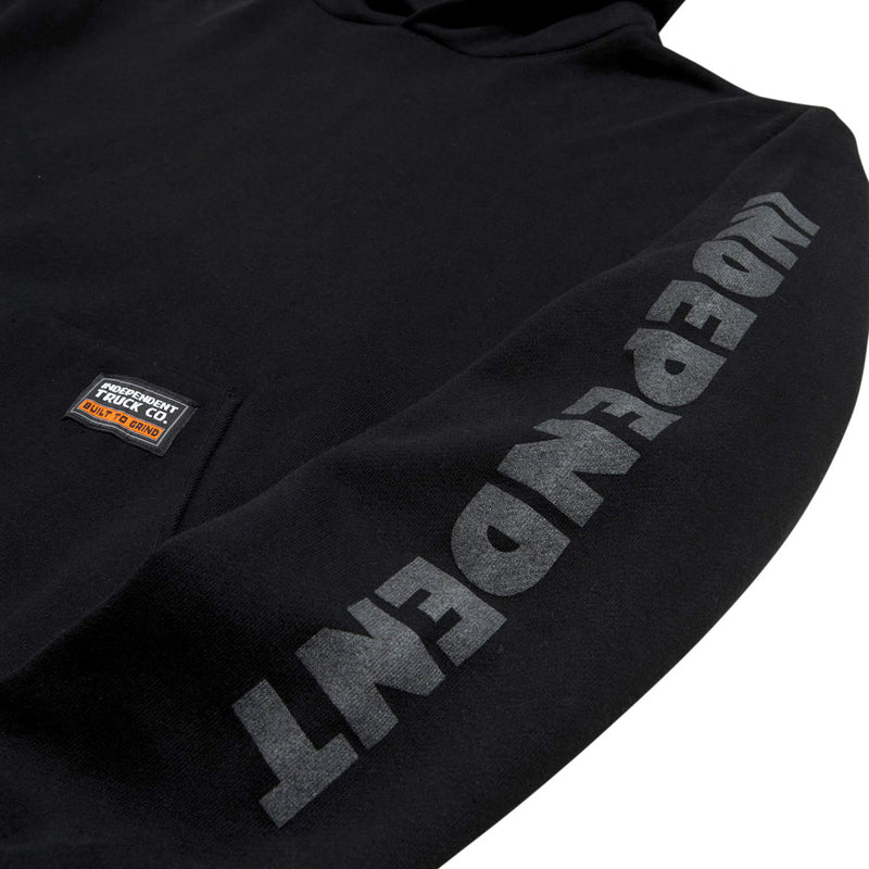 Independent Built To Grind Work Hoodie - Black