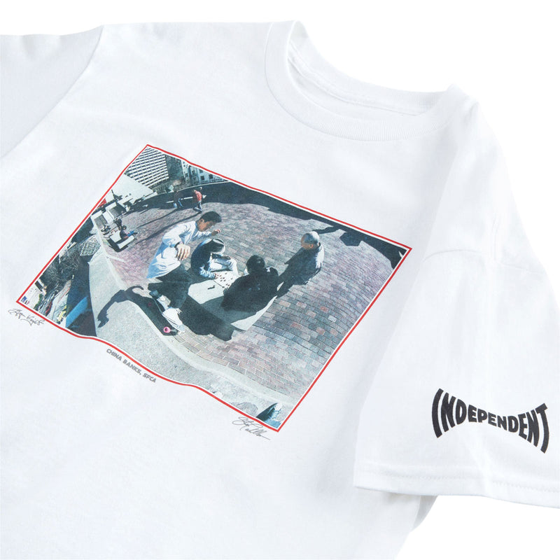 Independent Caballero China Banks T-Shirt - White