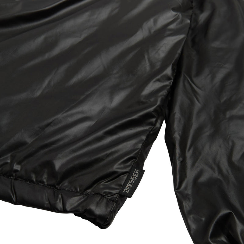 Independent Dressen Skull Rose Hooded Windbreaker Jacket - Black