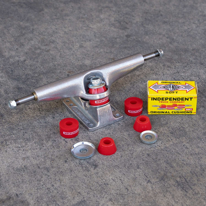 Independent Genuine Parts Original Cushions Soft 90a Bushings - Red