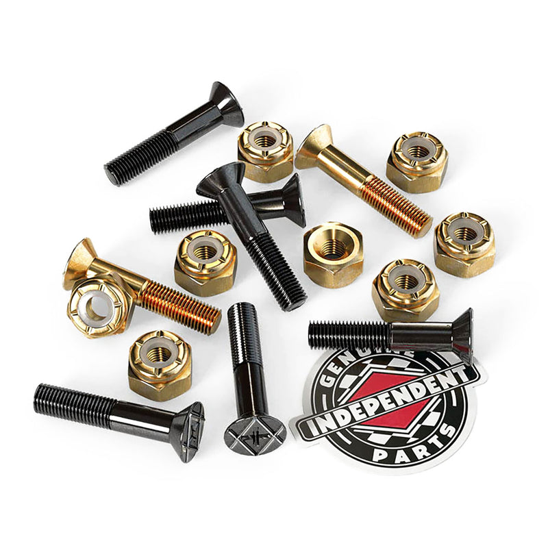 Independent Genuine Parts Phillips Hardware - Black/Gold - 1"