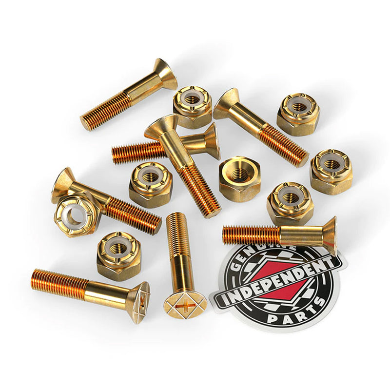 Independent Genuine Parts Phillips Hardware - Black/Gold - 7/8"