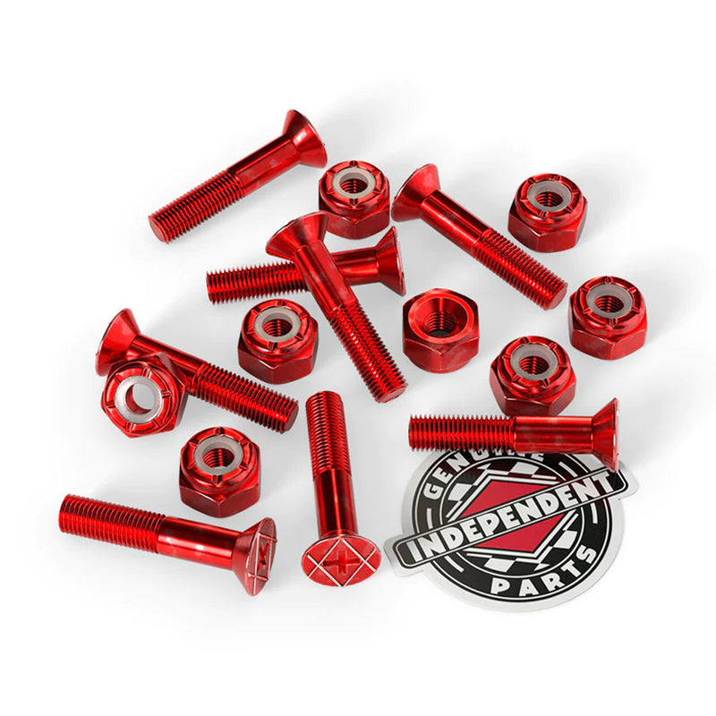 Independent Genuine Parts Phillips Hardware - Black/Red - 7/8"