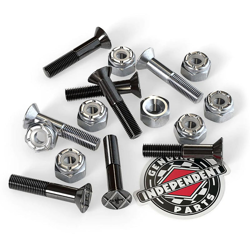 Independent Genuine Parts Phillips Hardware - Black/Silver - 7/8"
