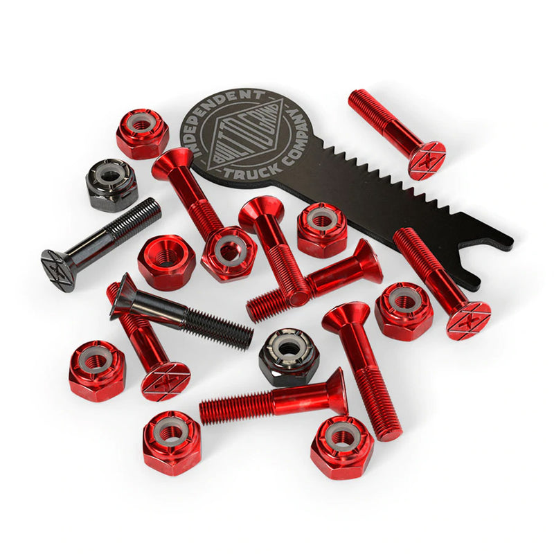 Independent Genuine Parts Phillips w/tool Hardware - Red/Black - 1"