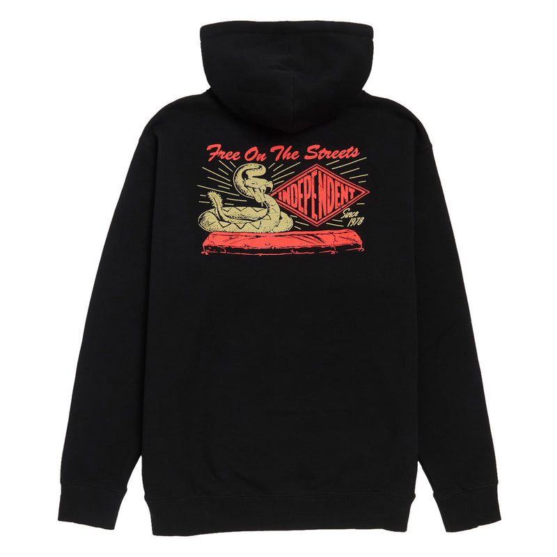 Independent Snake Bite Zip Hoodie - Black