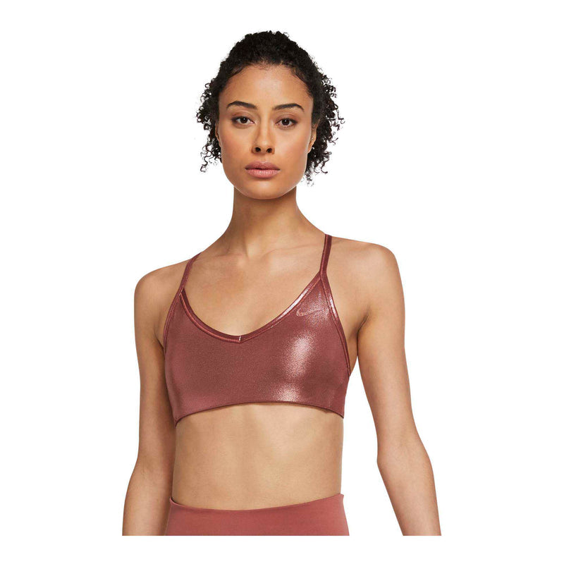 Indy Icon Clash Women's Light-Support Padded Shimmer Sports Bra