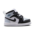 Jordan 1 Mid 'Black Aura Squadron Blue' Baby/Toddler Shoes