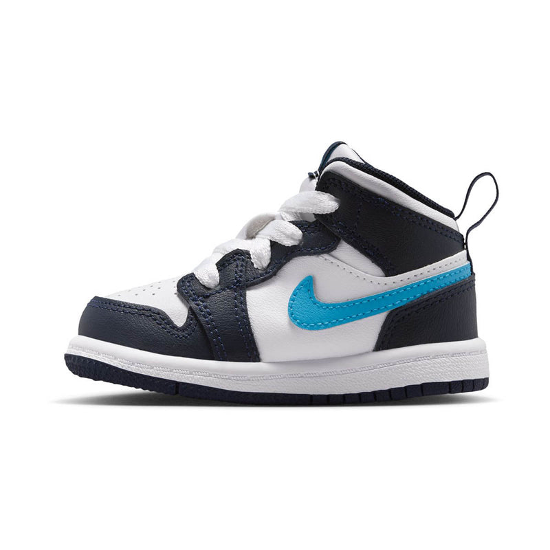 Jordan 1 Mid 'Obsidian Dark Dust Blue' Baby/Toddler Shoes