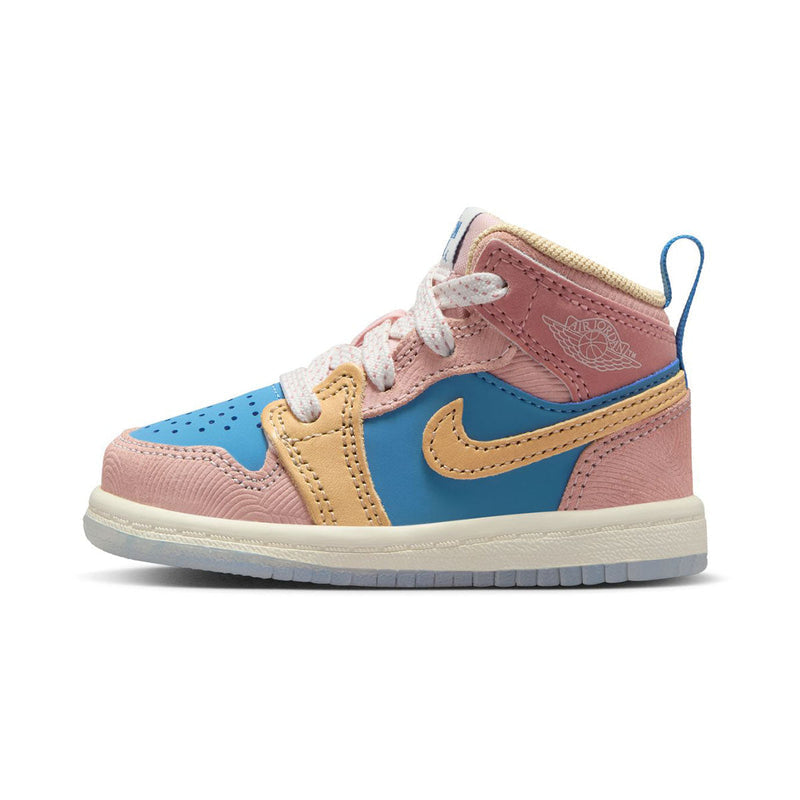 Jordan 1 Mid Sneaker School Baby/Toddler Shoes