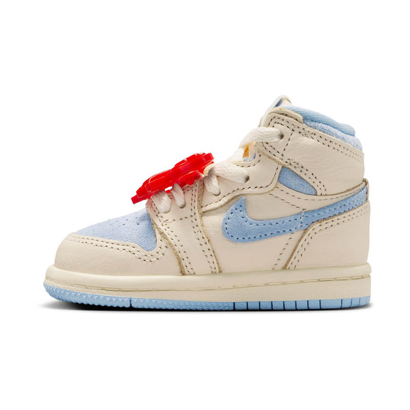 Jordan 1 Retro High OG 'Pale Ivory Pale Psychic Blue' Baby/Toddler Shoes