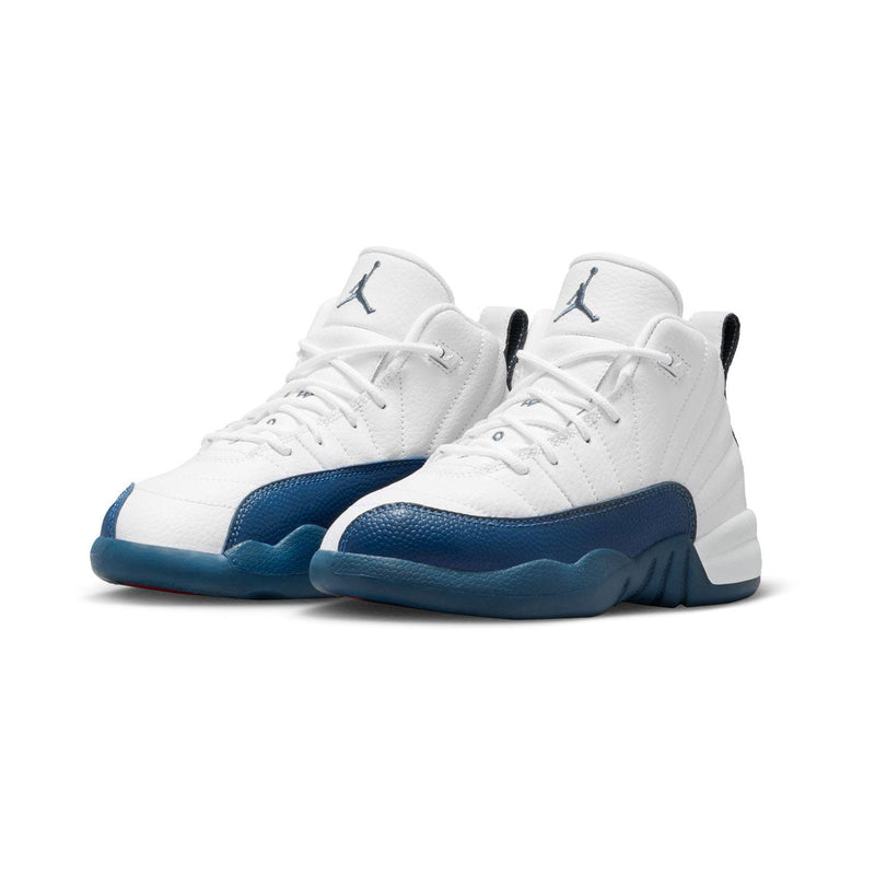 Jordan 12 Retro 'French Blue' Little Kids' Shoes