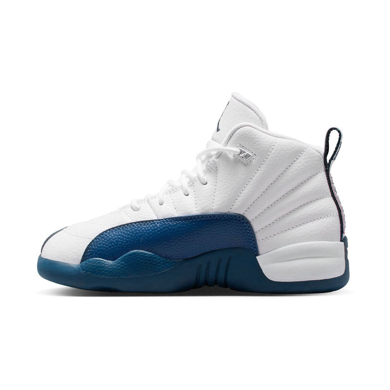 Jordan 12 Retro 'French Blue' Little Kids' Shoes