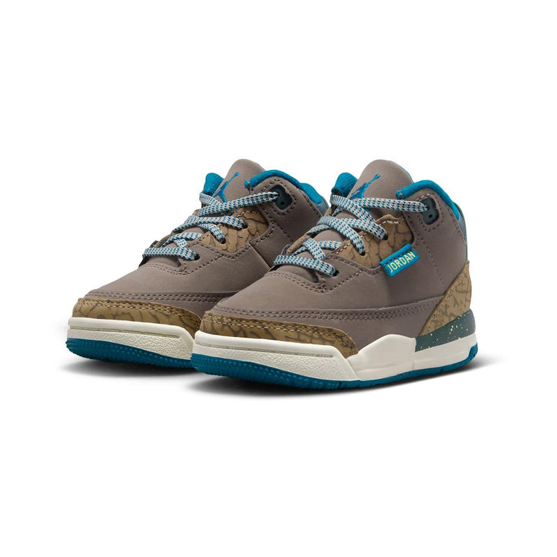 Jordan 3 Retro 'Olive Gray' Baby/Toddler Shoes