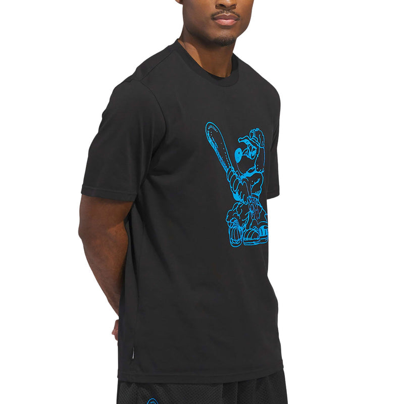 Kogan Dog T-Shirt - Black/Lucid Ray Blue