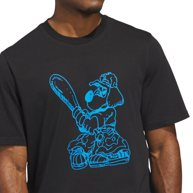 Kogan Dog T-Shirt - Black/Lucid Ray Blue