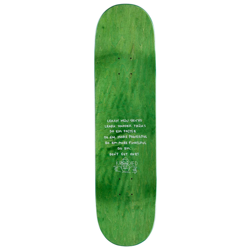 Krooked Manderson Stack Skateboard Deck - 8.38"