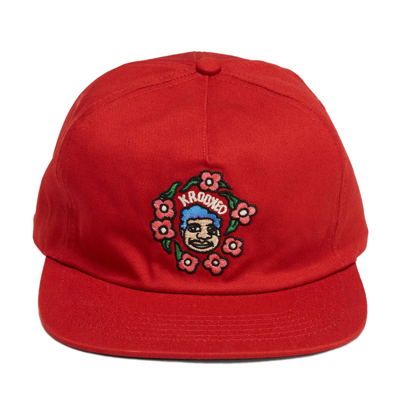 Krooked Sweatpants Redux Hat - Dark Red