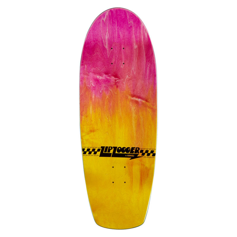 Krooked Team Zogger Widstyle Flowers Skateboard Deck - 10.75"