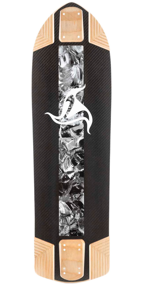 Landyachtz Obsidian Longboard Deck - Natural
