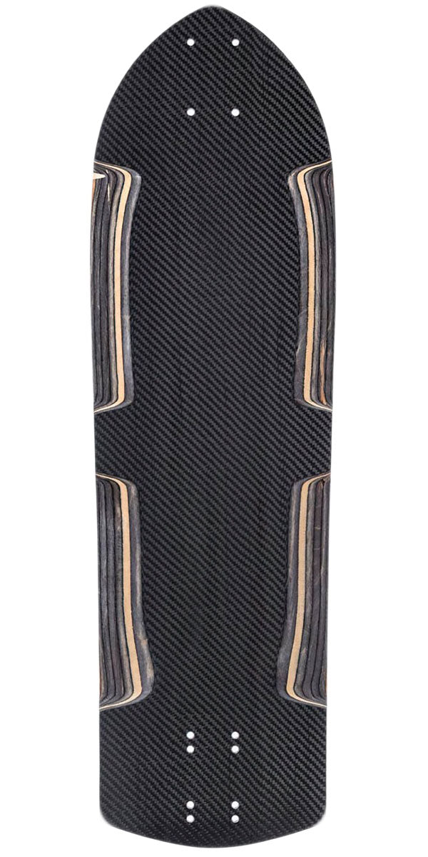 Landyachtz Obsidian Longboard Deck - Natural