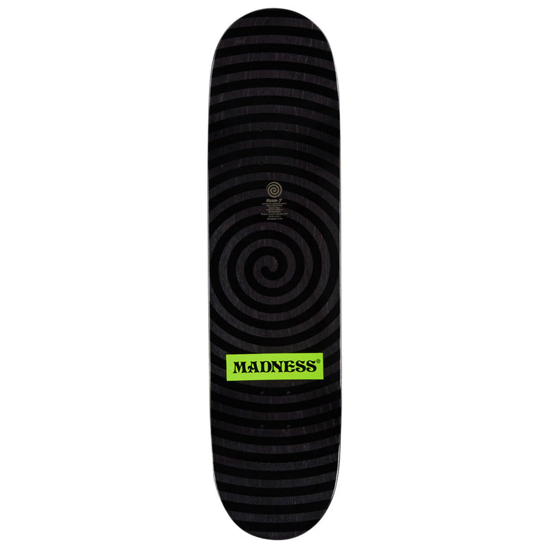 Madness Repeat Offender R7 Skateboard Complete - Safety Yellow/Holographic - 8.25"