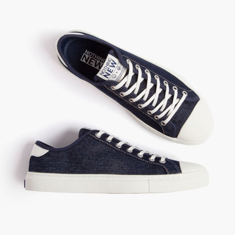 Men's Classic Low Top | Indigo x Off-White