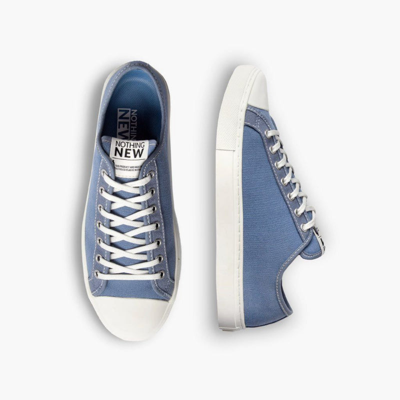 Men's Classic Low Top | Sky Blue x Off-White