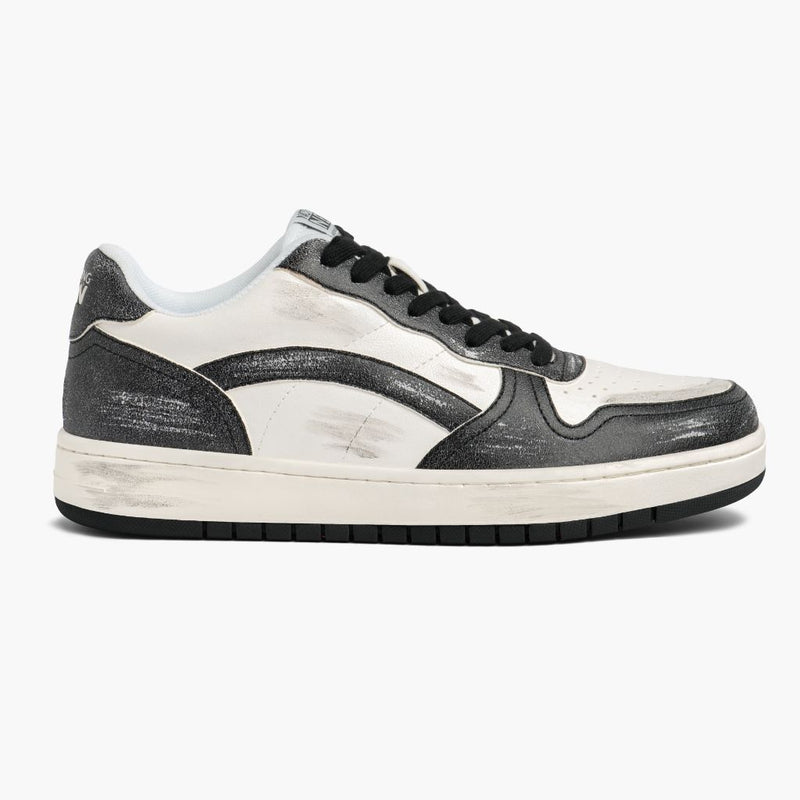 Men's Cross Court | Black x White