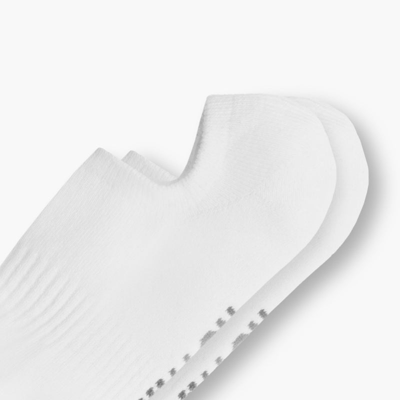 Men's Eco-Friendly No Show Socks | White
