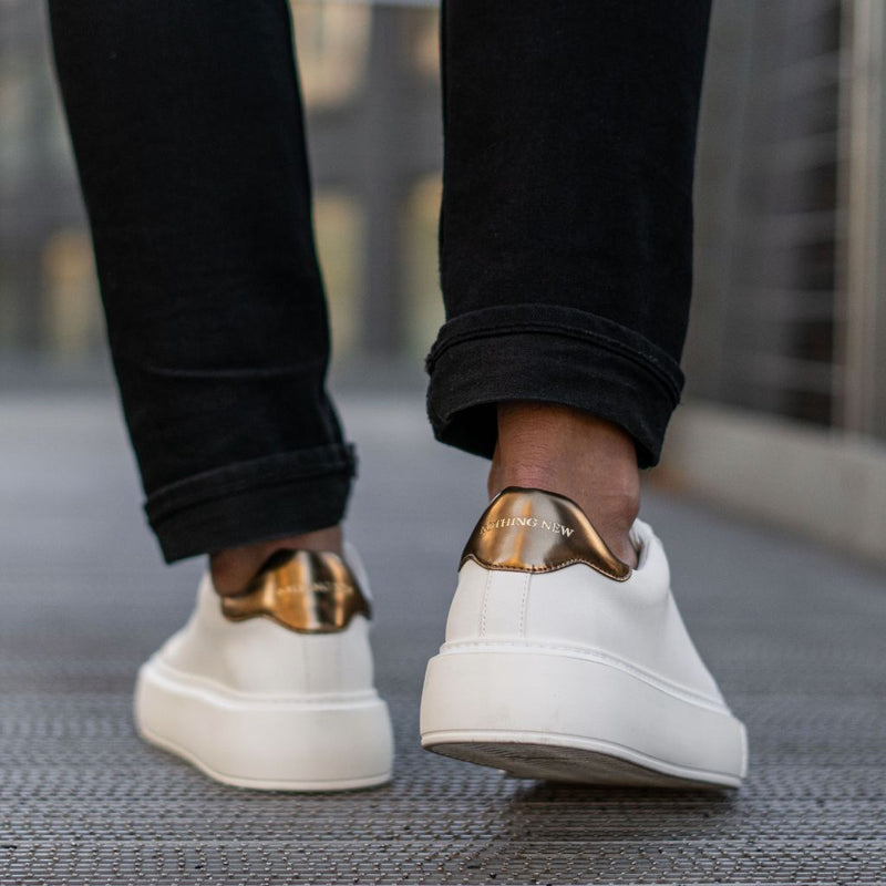 Men's Grand | White x Gold