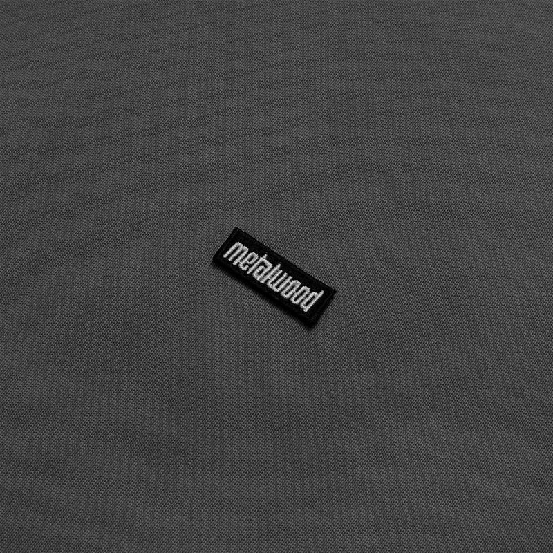 Metalwood Heavyweight Mini Metal Logo T-Shirt - Tar