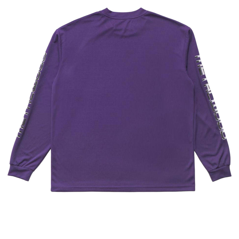 Metalwood Moto Long Sleeve Crewneck Jersey - Purple