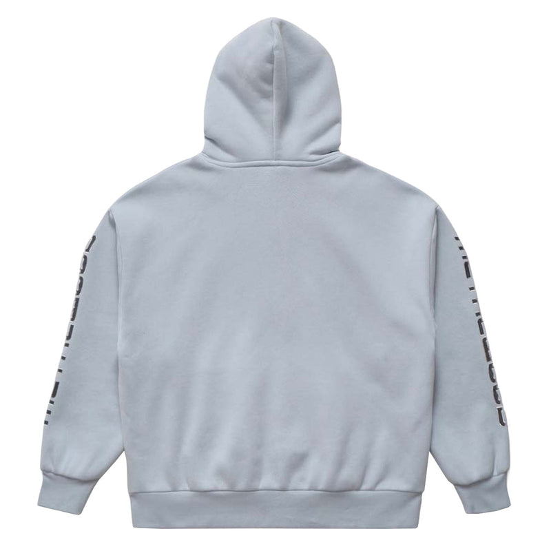 Metalwood Moto Zip Hoodie - Dusty Blue
