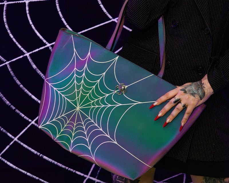 BG14 Midnight Chameleon Web Tote Bag BG14-OS