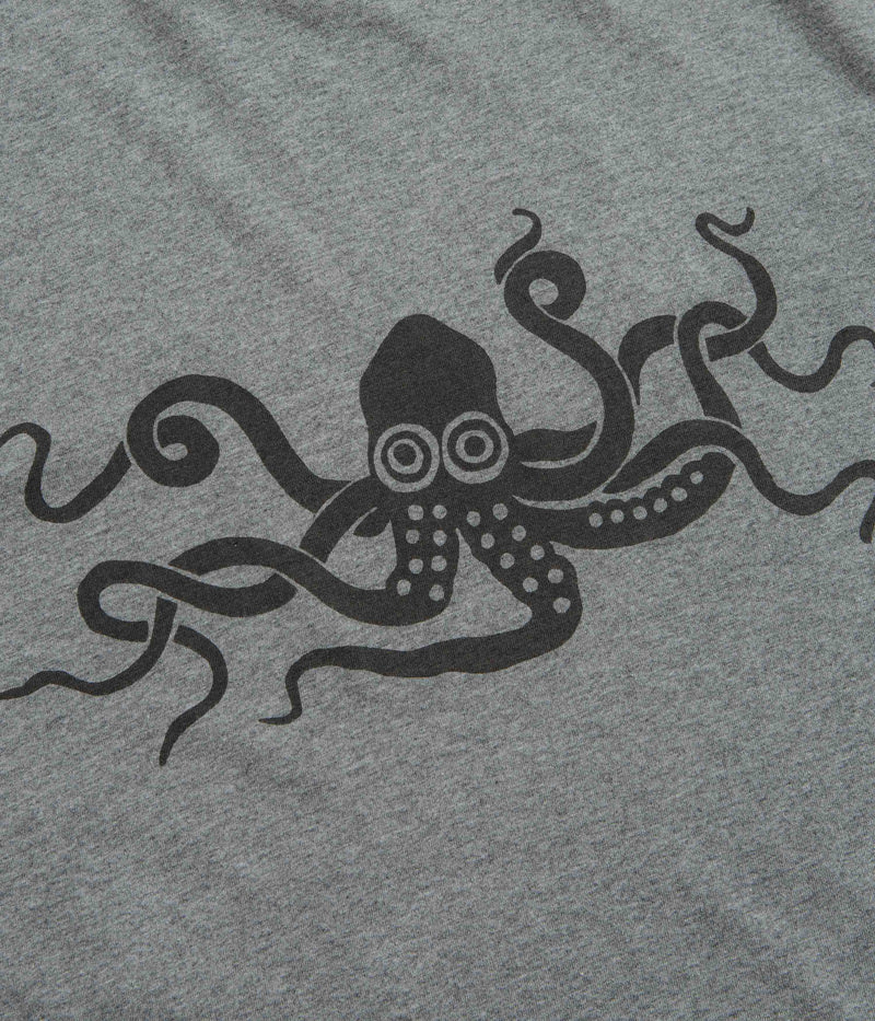 Mollusk Cephalopod T-Shirt in Heather Grey