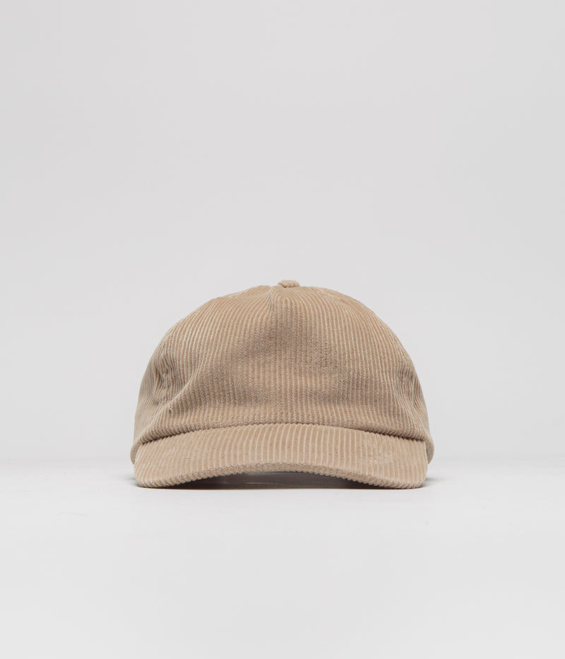 Mollusk Corduroy Dad Cap in Tan
