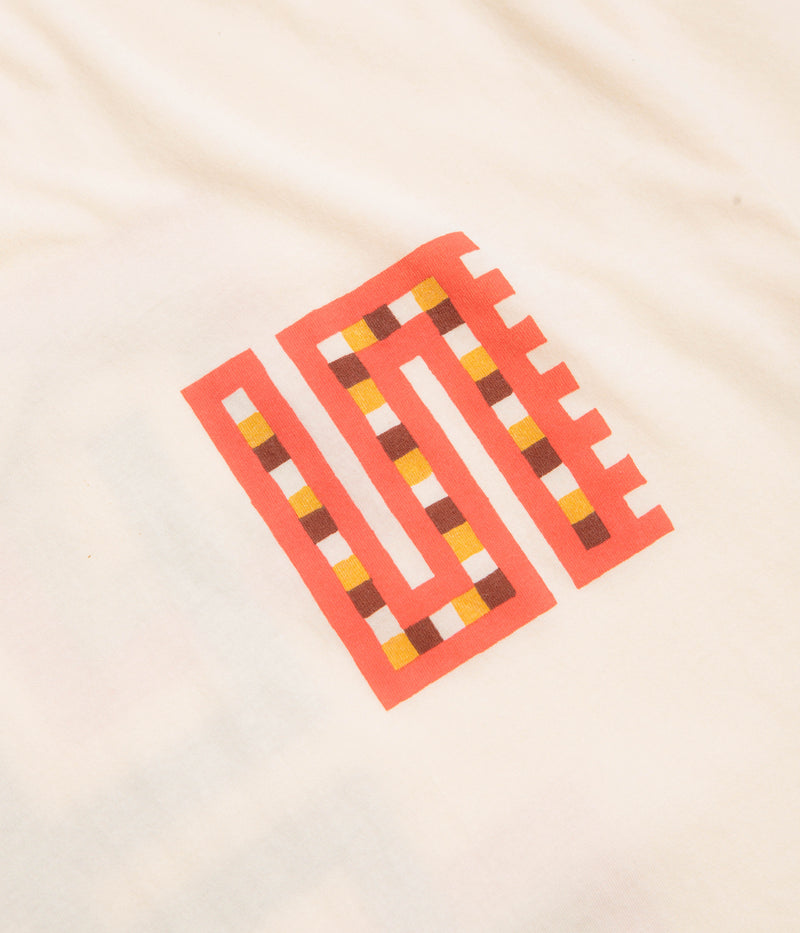 Mollusk Four Square T-Shirt in Super Natural