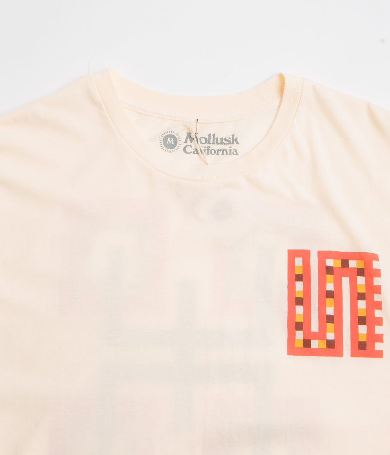 Mollusk Four Square T-Shirt in Super Natural