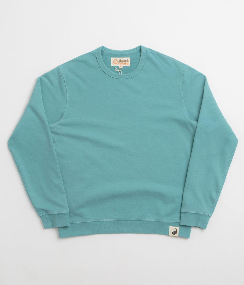 Mollusk Max Crewneck Sweatshirt in Faded Sapphire