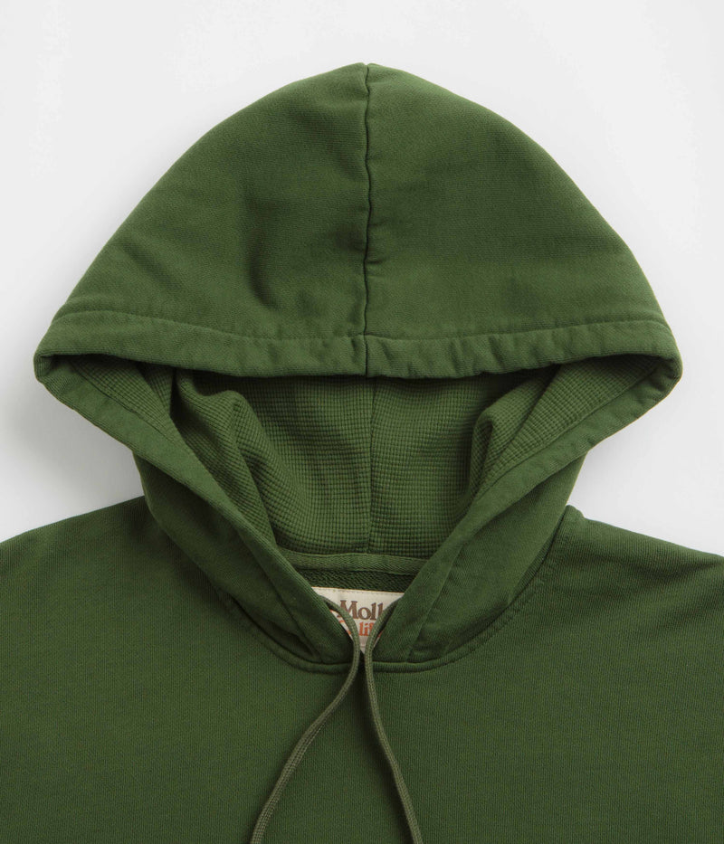 Mollusk Max Hoodie in Dark Rover Green